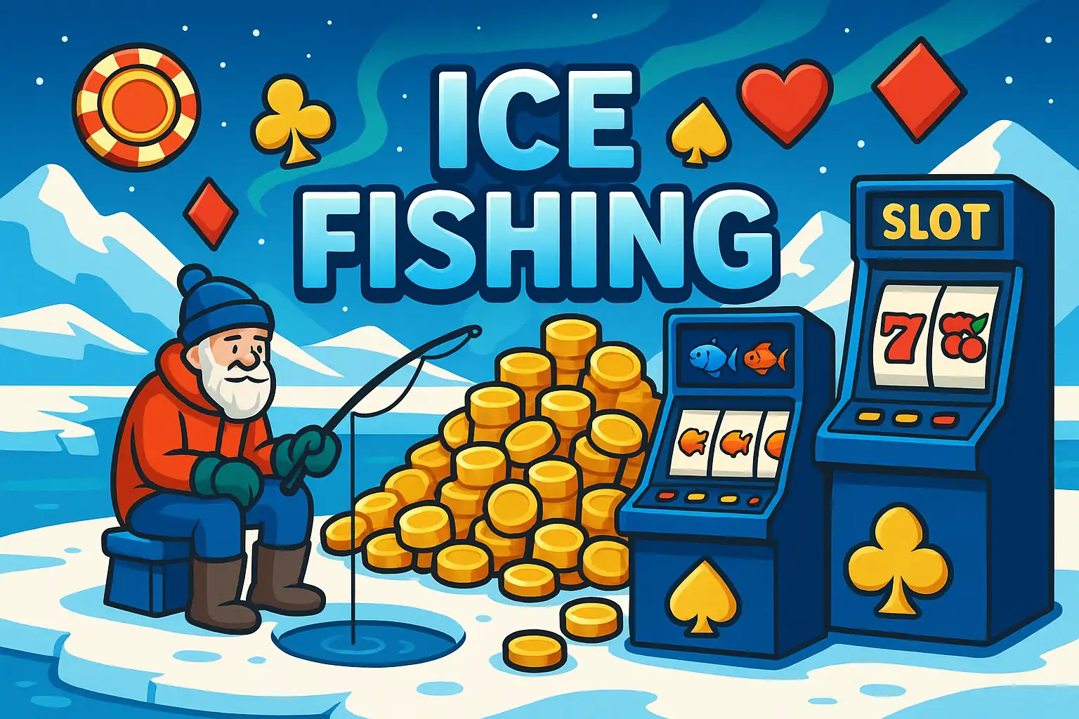 Ice Fishing Stake y sistema de apuestas